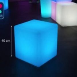 Cube lumineux 30x30
